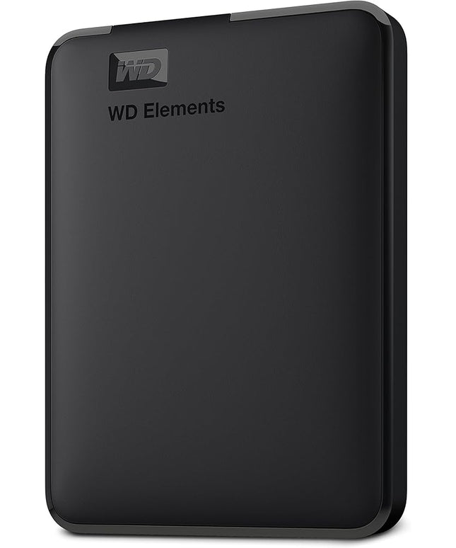 WD 6TB Elements Portable External Hard Drive for Windows, USB 3.2 Gen 1/USB 3.0 for PC & Mac, Plug and Play Ready - WDBHJS0060BBK-WESN