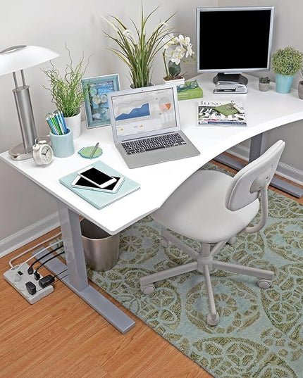 Eaton Tripp Lite Series TLP808 8 Outlet Surge Protector Power Strip with Flat Plug, 1440 Joule Rating, White, UL Listed & Certified, 8ft Extension Cord with Multiple Outlets for Home Office