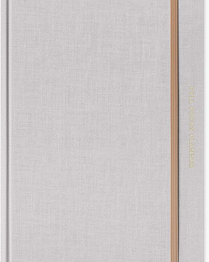 Full Focus Oatmeal Linen Planner by Michael Hyatt - The #1 Daily Planner to Set Annual Goals, Increase Focus, Eliminate Overwhelm, and Achieve Your Biggest Goals - Hardcover