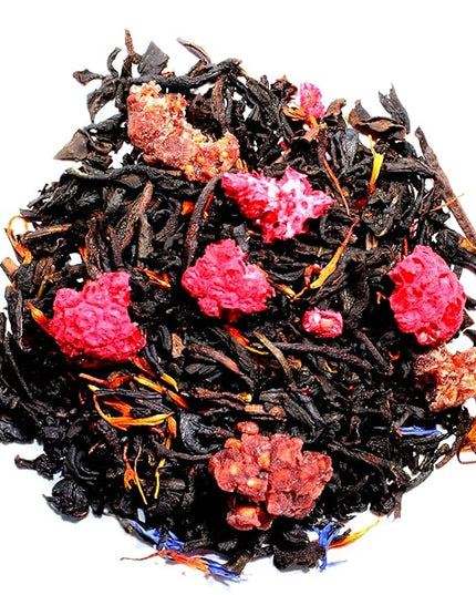 Nelson's Tea Earl Grey Sampler Pack Tea - Loose Leaf Tea Sampler - A Portrait of Earl Grey, Blueberry EarlGrey, Lavender EarlGrey, Raspberry Earl'Grey, Vanilla Caramel Earl'Grey - 2 Oz Sizes
