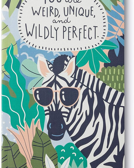 Compendium Softcover Journal - You Are Weird, Unique, and Wildly Perfect. – A Write Now Journal with 128 Lined Pages, 5″W x 8″H