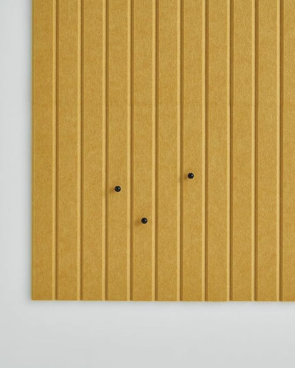 Large Bulletin Board 48"x36" - Office Wall Organizer to Replace your Old Cork Boards for Walls for Office Decor -12-pack Felt Wall Panels to Use in Home Office Decor, Classroom Decor (Mustard)