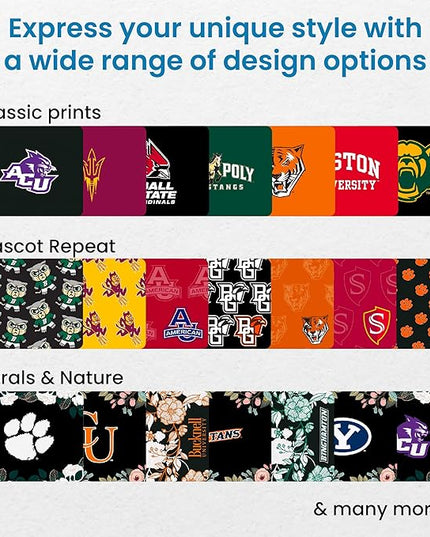 OTM Essentials University of Chicago Standard Fabric Mouse Pad, Desk Accessories, Standard Fabric Gaming Mouse Pad, Floral Lace Florals & Nature