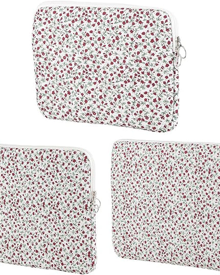Floral Laptop Sleeve Bag Laptop Sleeve Tablet Case for Laptops Tablets (11-inch)