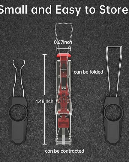 KEMOVE P10-V1 4-Claw Switch & Keycap Puller for Mechanical Keyboards - Ergonomic Pain-Free Design, 304 Stainless Steel Omni-Directional Tool for Effortless Switch/Keycap Removal