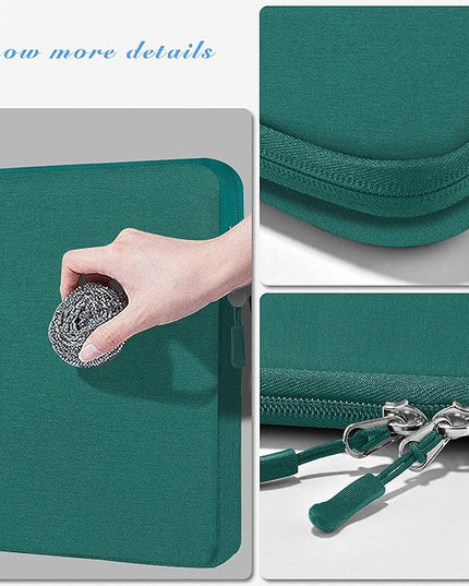 Hseok Laptop Case 15.6 Inch Sleeve, Shockproof Protective Water Repellent with Accessory Pocket,Compatible with Mac Pro 16 inch 2025-2019, Sleeve Bag for Most 15 15.6 16 Notebooks,D01E01