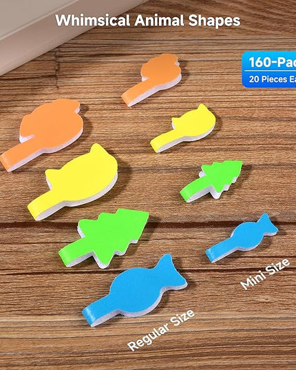 Cable Matters 160-Pack Reusable Hook-and-Loop Cable Tags - Writeable and Dual-Sized, Cord Labels/Cable Labels for Electronics