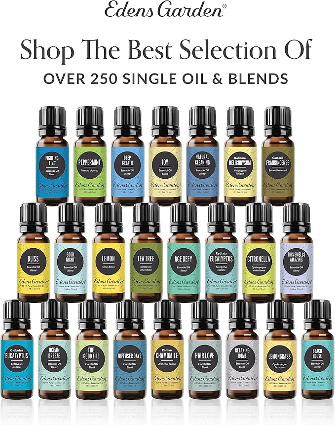 Edens Garden Breathe Easier Essential Oil Synergy Blend, 100% Pure Therapeutic Grade (Undiluted Natural/Homeopathic Aromatherapy Scented Essential Oil Blends) 10 ml