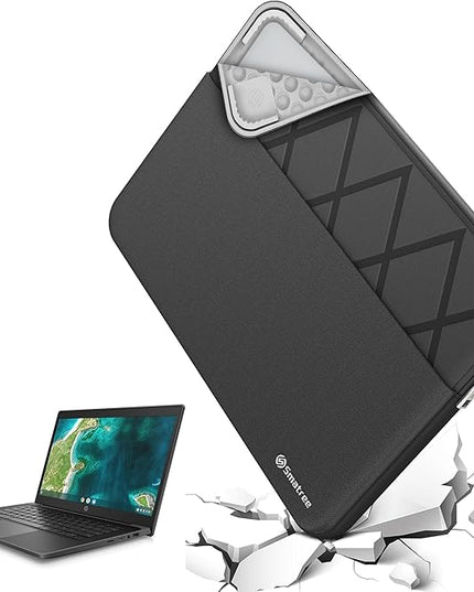 Smatree 15.6 inch Laptop Sleeve for HP EliteBook 650 G10/G9 Notebook PC, for EliteBook 655 G10/G9 Notebook PC, HP Laptop Case with Accessory Pocket, YKK Zipper, Patented Super Corner Design (E614)