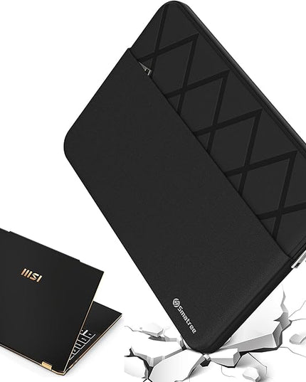 Smatree 13.4 inch Laptop Sleeve for MSI Summit E13 Flip Evo A11MT/A12MT/A13MT, Summit E13 AI Evo A1M, 13 inch Protective Slim Laptop Case with Accessory Pocket, YKK Zipper, Shockproof Design (E437)