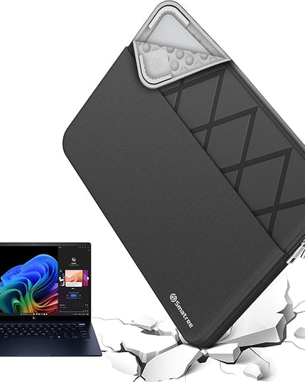 Smatree Laptop Sleeve for 14 inch HP ZBook Firefly G11/G11A/G10 Mobile Workstation PC, for 14 inch HP ZBook Firefly 14 G10/G9 A Mobile Workstation PC, Case with Accessory Pocket (E460)