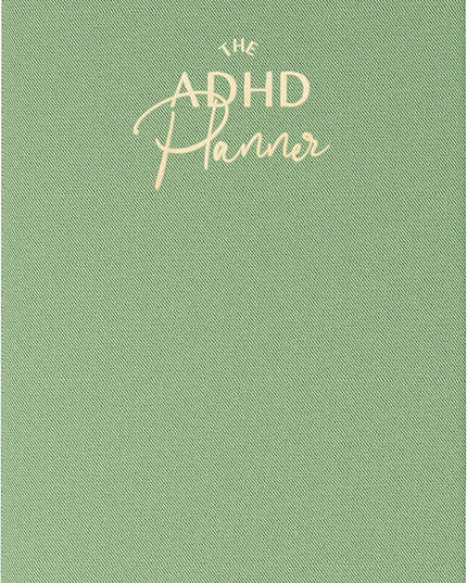 The ADHD Planner for Adults - Undated Daily & Weekly ADHD Journal for Disorganized People, 90 Days - Habit Tracker, Record Emotions & Mood - Academic Goals - Structure & Focus for Adults Brains