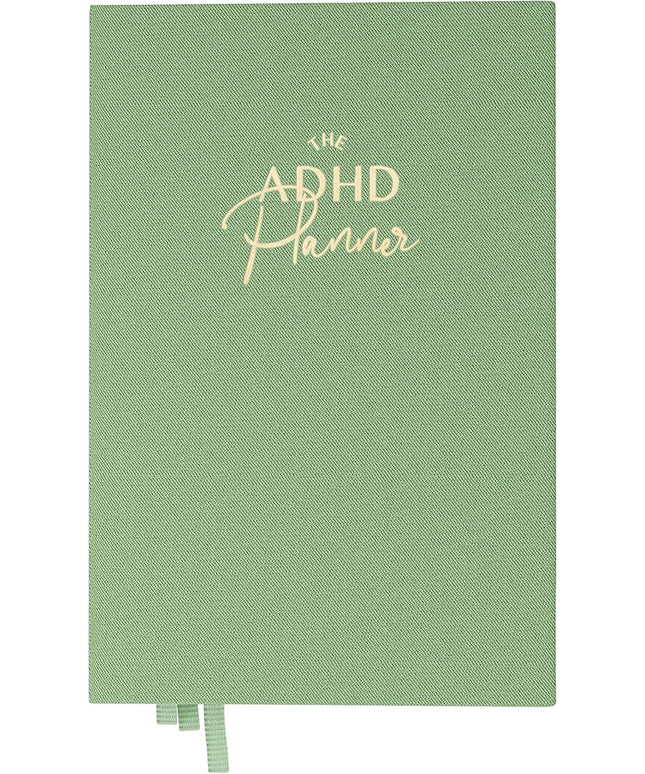 The ADHD Planner for Adults - Undated Daily & Weekly ADHD Journal for Disorganized People, 90 Days - Habit Tracker, Record Emotions & Mood - Academic Goals - Structure & Focus for Adults Brains